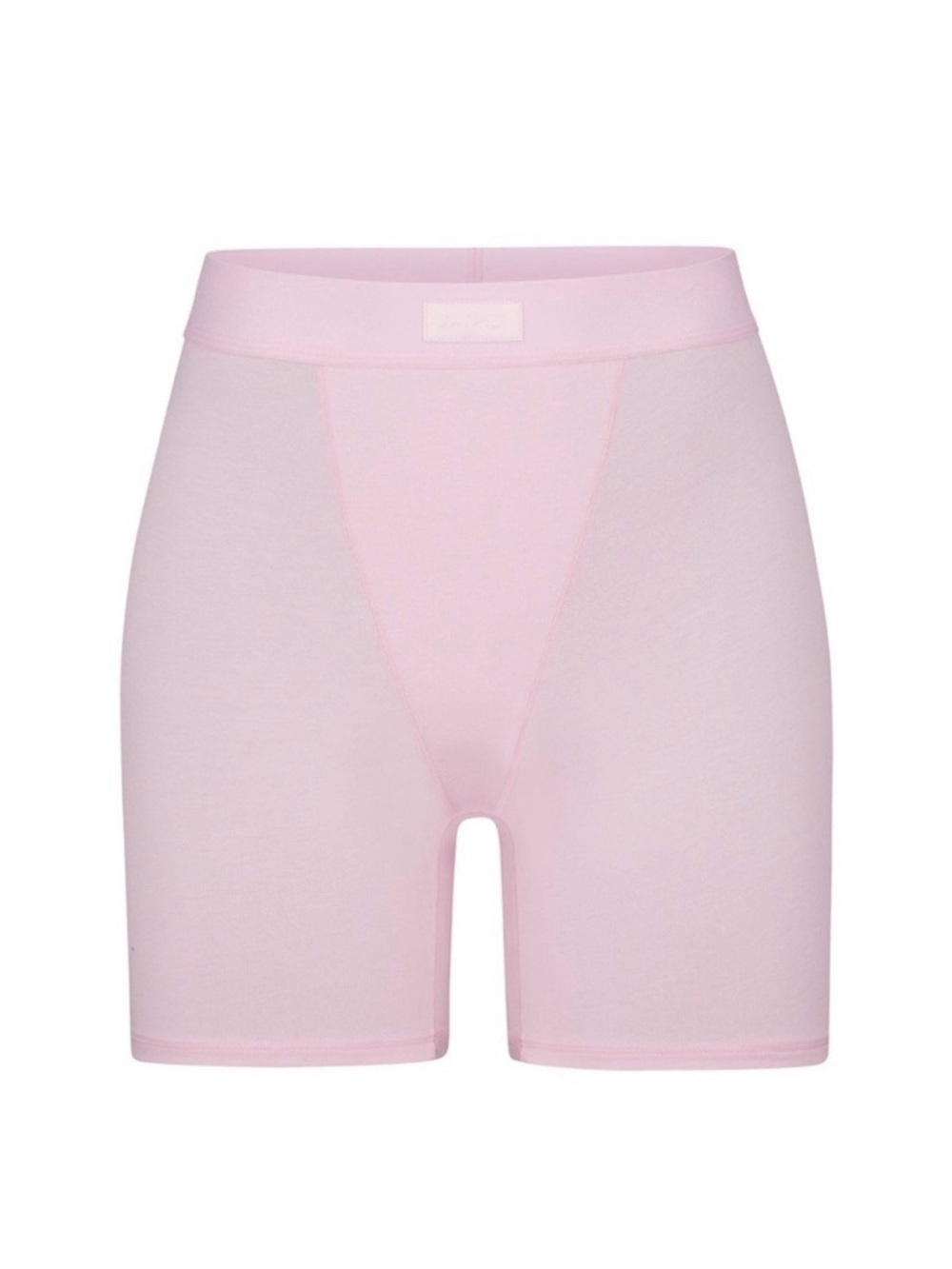 NWT SKIMS Boyfriend Boxer Shorts not ribbed in Cherry Blossom